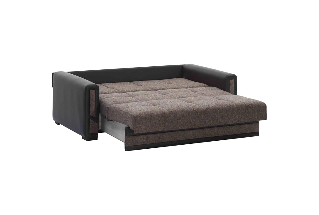 Ottomanson Mondomax Collection Upholstered Convertible Sofabed with Storage - Home And Beyond