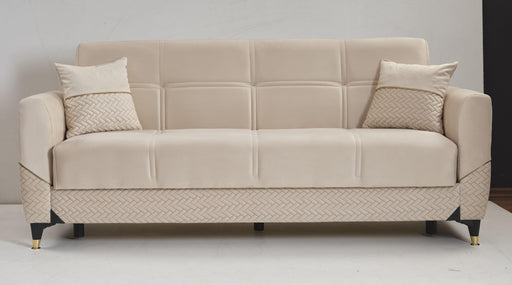 Ottomanson Samba Collection Upholstered Convertible Sofabed with Storage image