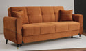 Ottomanson Samba Collection Upholstered Convertible Sofabed with Storage - Home And Beyond