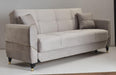 Ottomanson Samba Collection Upholstered Convertible Sofabed with Storage - Home And Beyond