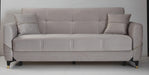 Ottomanson Samba Collection Upholstered Convertible Sofabed with Storage - Home And Beyond
