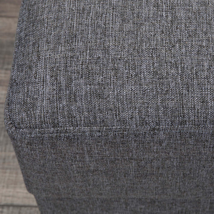 Ottomanson Harmony Collection Upholstered Convertible Sofabed with Storage