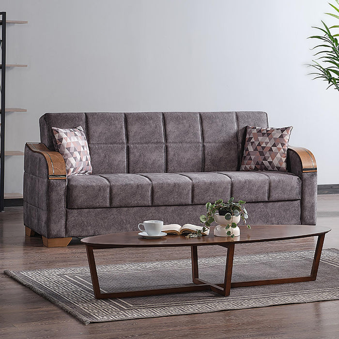 Ottomanson Sapphire Collection Convertible Sofabed with Storage