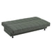 Ottomanson Sasta Collection Convertible Sofabed with Storage, Living Room Furniture, Bedroom Couch For Small Rooms, Studio Apartment Essentials, Black - Home And Beyond
