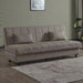 Ottomanson Sasta Collection Convertible Sofabed with Storage, Living Room Furniture, Bedroom Couch For Small Rooms, Studio Apartment Essentials, Black - Home And Beyond