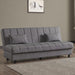 Ottomanson Sasta Collection Convertible Sofabed with Storage, Living Room Furniture, Bedroom Couch For Small Rooms, Studio Apartment Essentials, Black - Home And Beyond