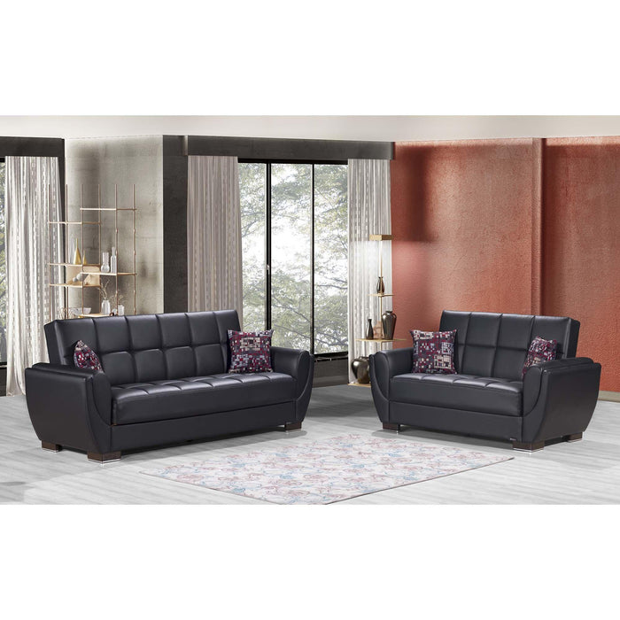Ottomanson Armada Air Collection Upholstered Convertible Sofabed with Storage - Home And Beyond