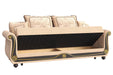 Ottomanson Americana Collection Upholstered Convertible Sofabed with Storage - Home And Beyond