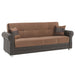Ottomanson Avalon Collection Upholstered Convertible Sofabed with Storage - Home And Beyond