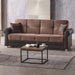 Ottomanson Avalon Collection Upholstered Convertible Sofabed with Storage - Home And Beyond