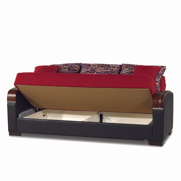 Ottomanson Mobimax Collection Upholstered Convertible Sofabed with Storage