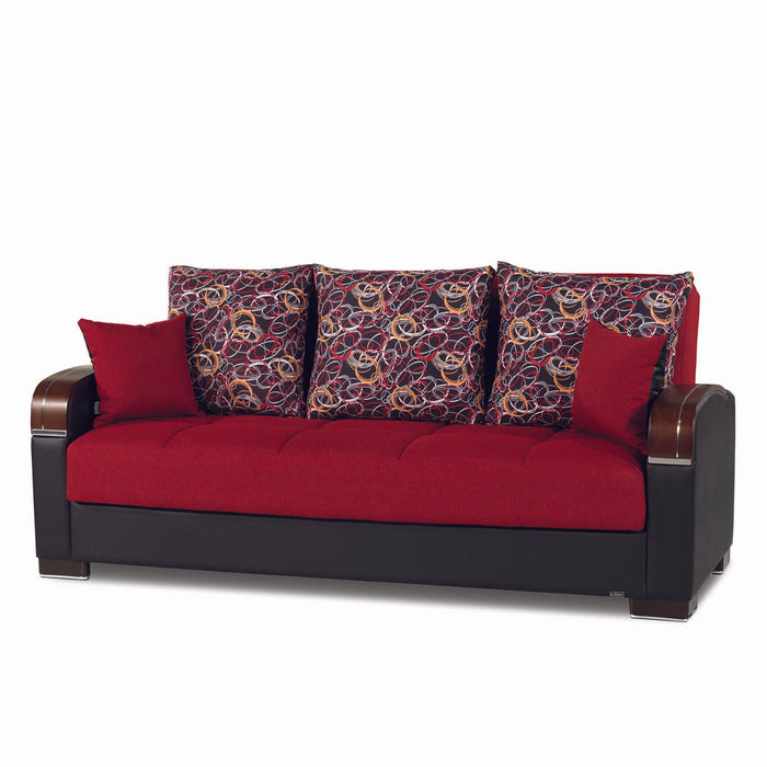 Ottomanson Mobimax Collection Upholstered Convertible Sofabed with Storage