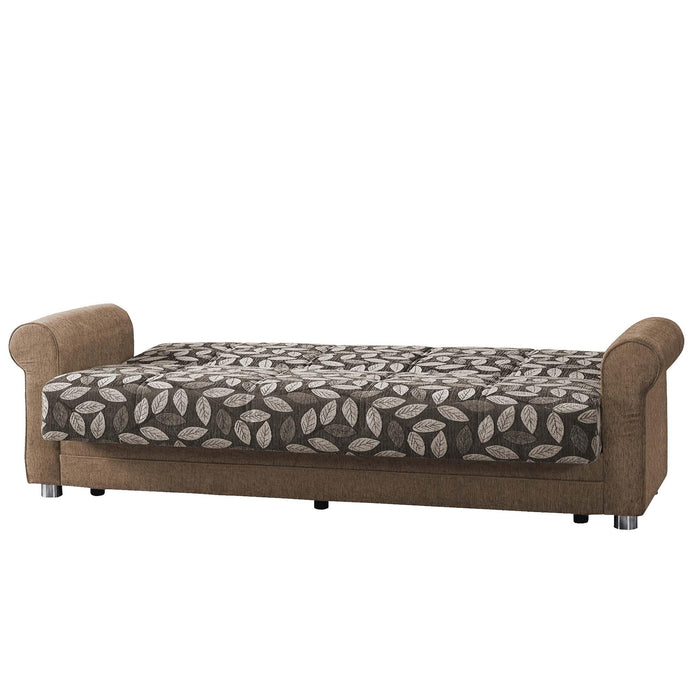 Ottomanson Rio Grande Collection Upholstered Convertible Sofabed with Storage - Home And Beyond
