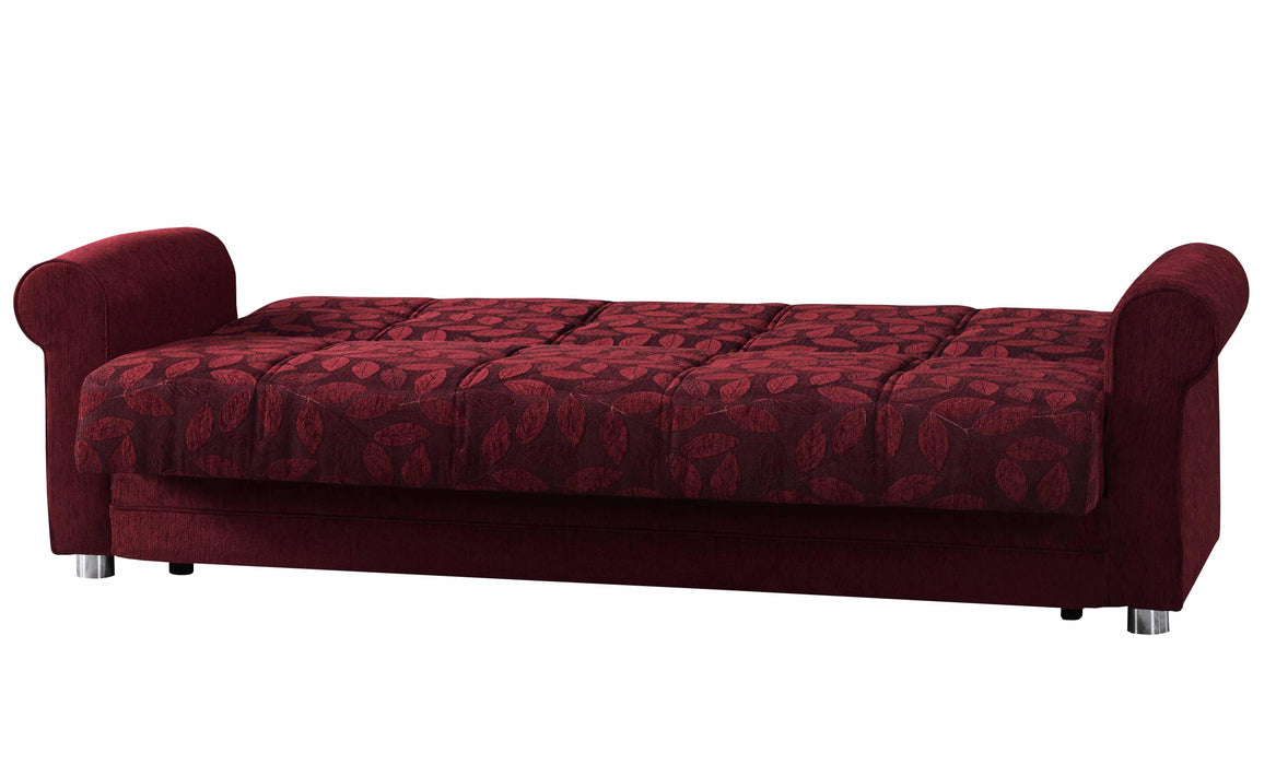 Ottomanson Rio Grande Collection Upholstered Convertible Sofabed with Storage - Home And Beyond