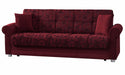 Ottomanson Rio Grande Collection Upholstered Convertible Sofabed with Storage - Home And Beyond