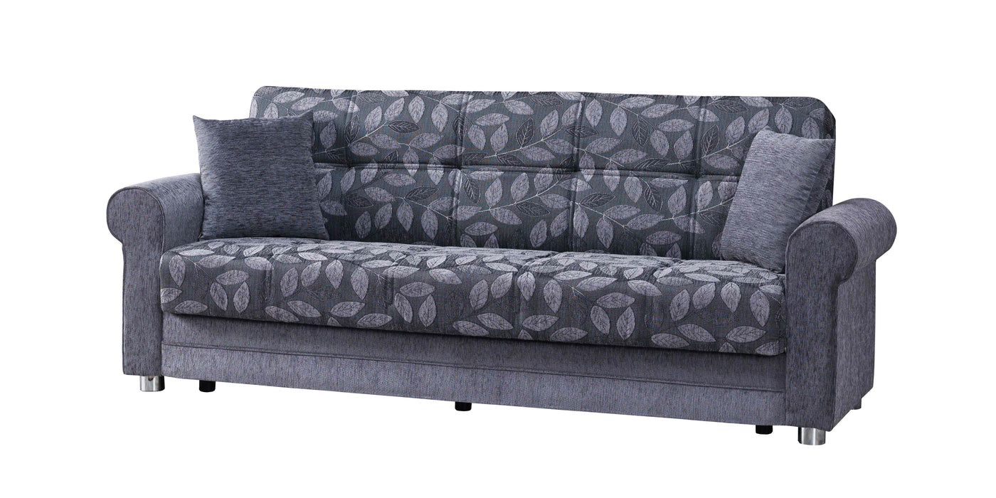 Ottomanson Rio Grande Collection Upholstered Convertible Sofabed with Storage - Home And Beyond