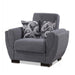 Ottomanson Armada Air Collection Upholstered Convertible Armchair with Storage - Home And Beyond