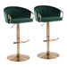 Claire Adjustable Bar Stool - Set of 2 image