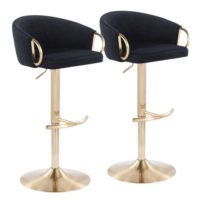 Claire Adjustable Bar Stool - Set of 2 image