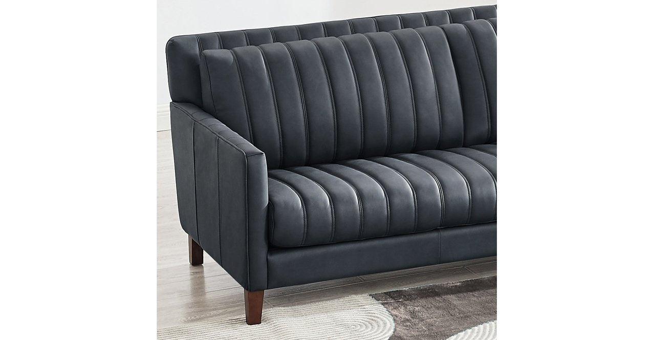 Ennis Leather Sofa Collection - Hydeline USA