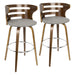 Cosini 30" Fixed Height Barstool - Set of 2 image