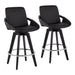 Cosmo Swivel Fixed-Height Counter Stool - Set of 2 image