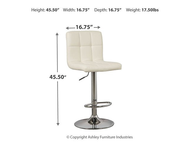 Bellatier Adjustable Height Bar Stool - Home And Beyond