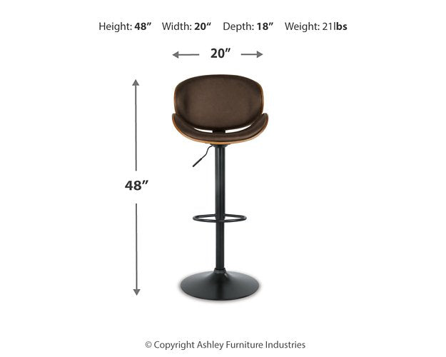 Bellatier Adjustable Height Bar Stool - Home And Beyond