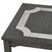 Lisbon Rectangle Dining Table-Gray