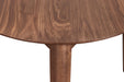 Oscar Corner Table-Walnut