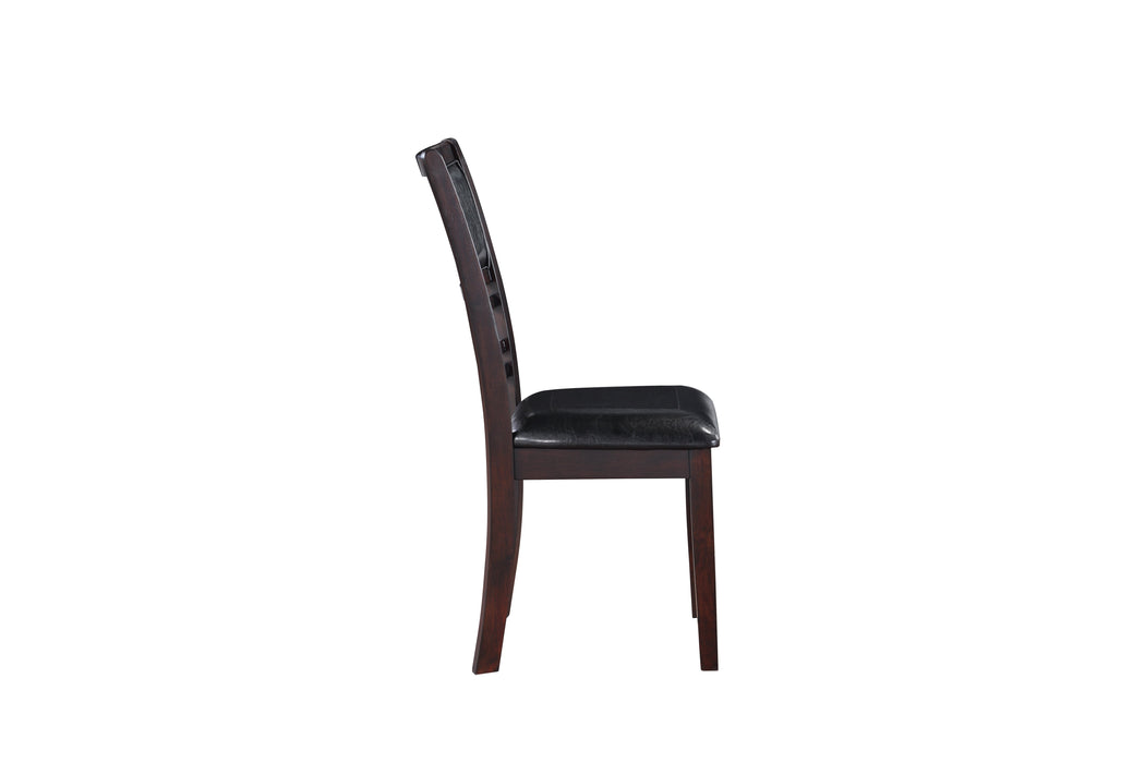 Gia Dining Chairs (2/Ctn)-Ebony