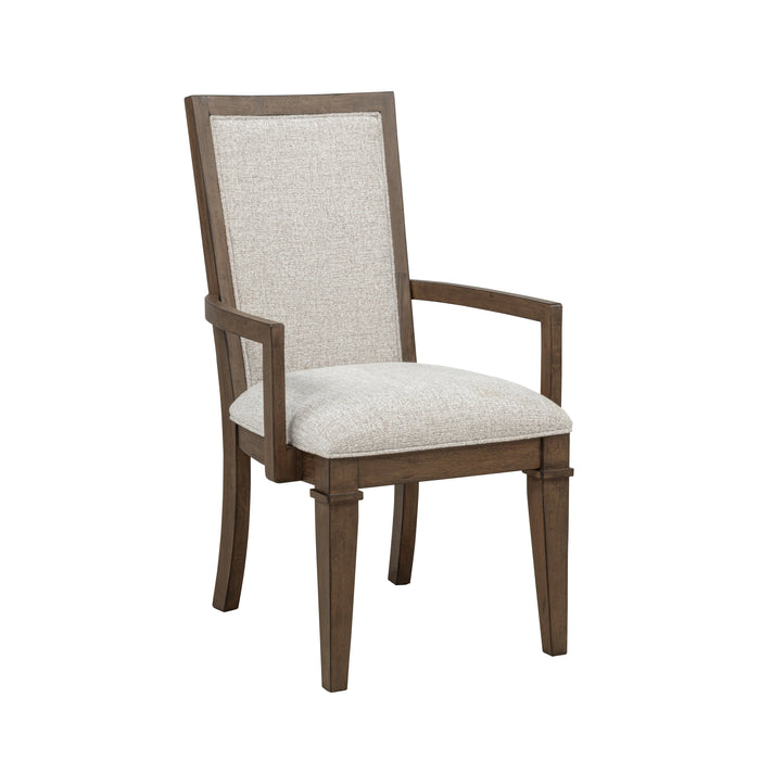 Mariana Upholstered Arm Chair (2 Per Carton)-Vintage Mocha
