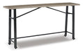 Lesterton Long Counter Table - Home And Beyond