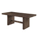 Kody 79" Rectangle Dining Table Top-Dk Walnut