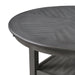 Amy 5 Pc 42" Round Counter Dining Set-Gray