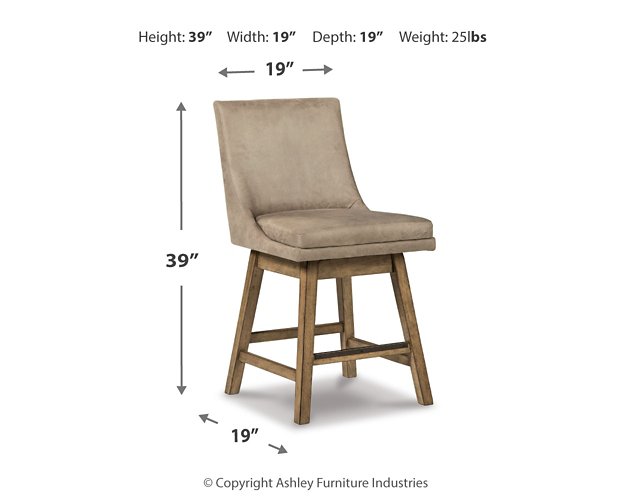 Tallenger Counter Height Bar Stool - Home And Beyond