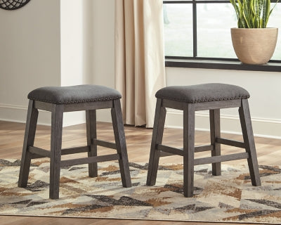 Caitbrook Counter Height Upholstered Bar Stool - Home And Beyond