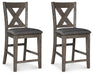 Caitbrook Counter Height Upholstered Bar Stool - Home And Beyond