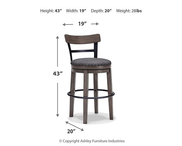 Caitbrook Bar Height Bar Stool - Home And Beyond