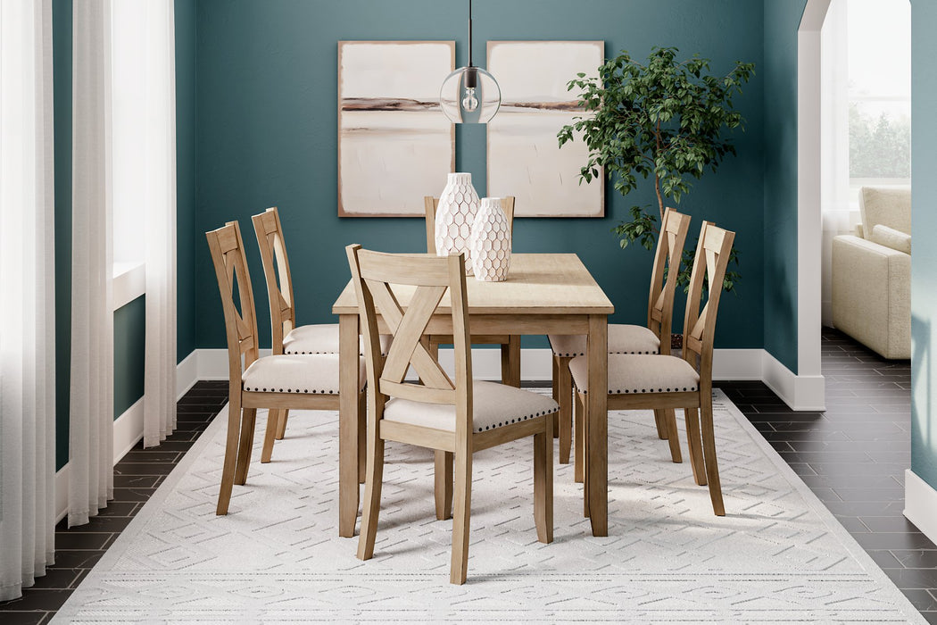 Sanbriar Dining Table and Chairs (Set of 7) - Home And Beyond