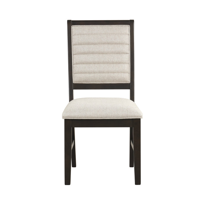 Plateau Side Chair (2 Per Carton)-Rustic Espresso