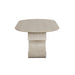 Gwendolyn Oval Dining Table Top-Cerused Taupe