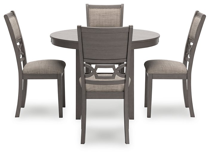 Wrenning Dining Table and 4 Chairs (Set of 5) - Home And Beyond