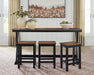 Wildenauer Counter Height Dining Table and 3 Barstools Set - Home And Beyond