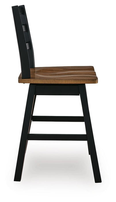 Wildenauer Counter Height Swivel Barstool - Home And Beyond