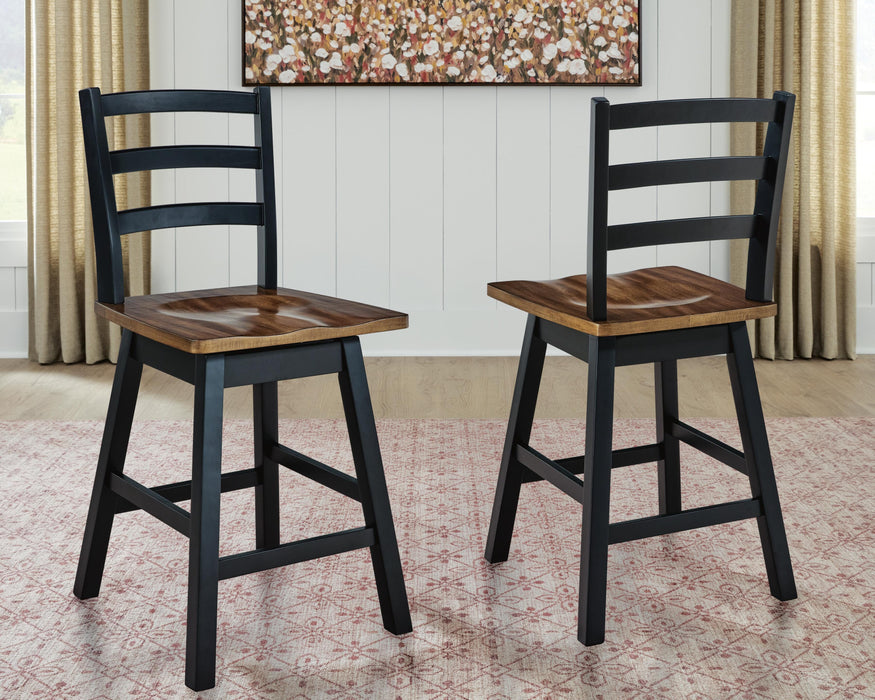 Wildenauer Counter Height Swivel Barstool - Home And Beyond