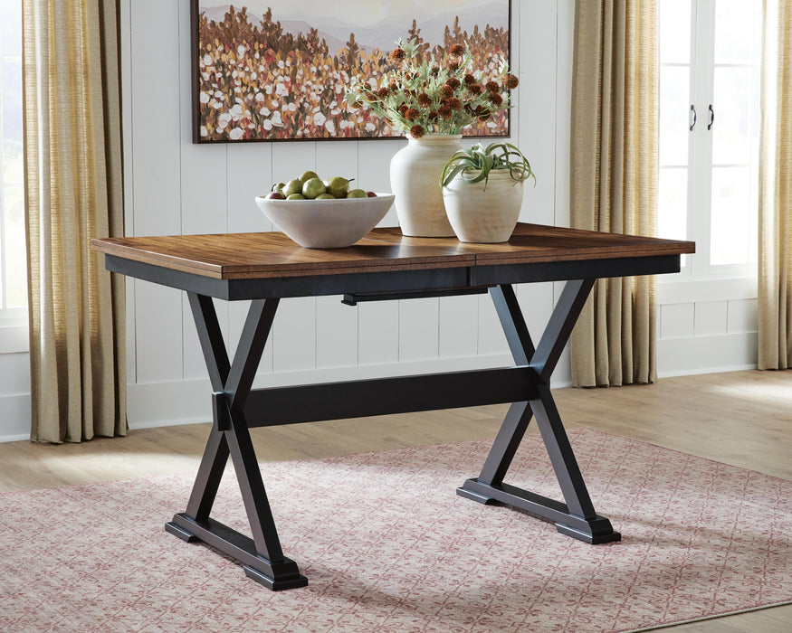 Wildenauer Counter Height Butterfly Extension Table - Home And Beyond