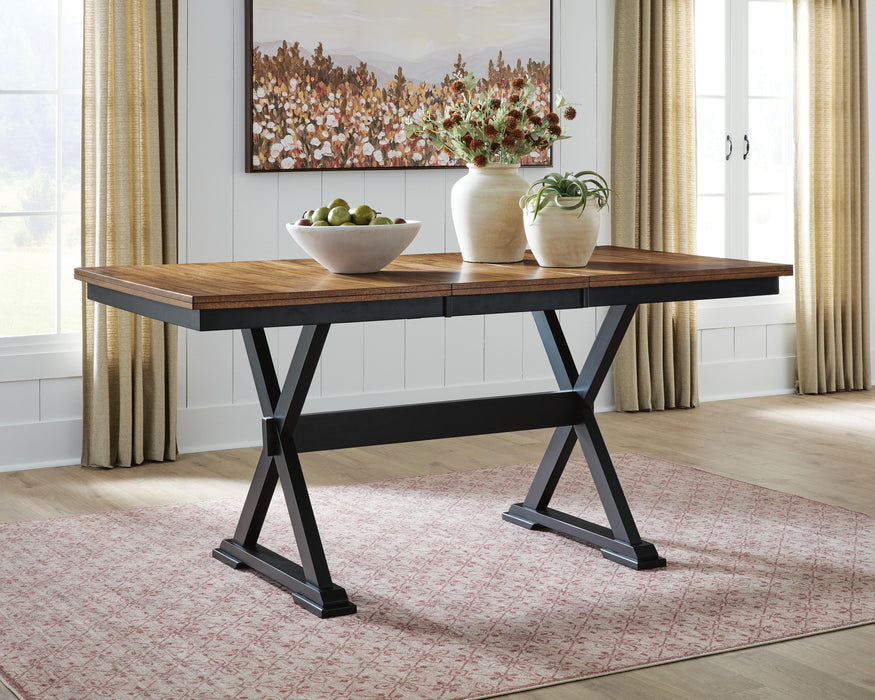 Wildenauer Counter Height Butterfly Extension Table - Home And Beyond