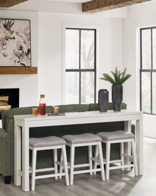 Robbinsdale Counter Height Dining Table and 3 Barstools Set - Home And Beyond