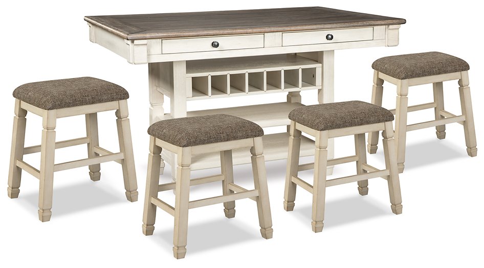 Bolanburg Counter Height Dining Set - Home And Beyond